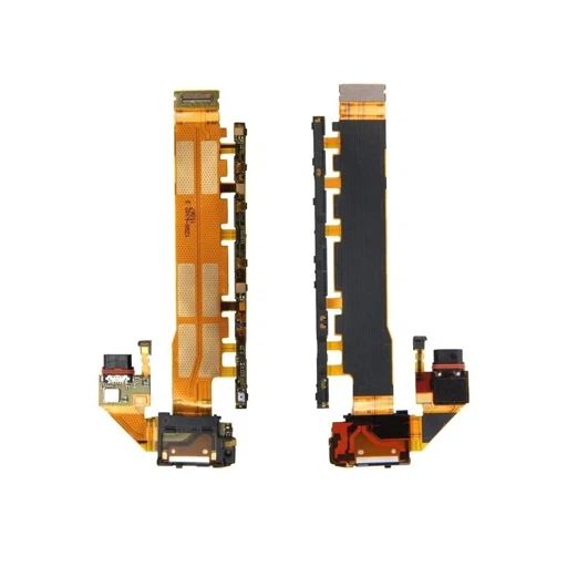 Шлейф зарядки c кнопками включения + кнопки громкости Sony Xreria Z3+